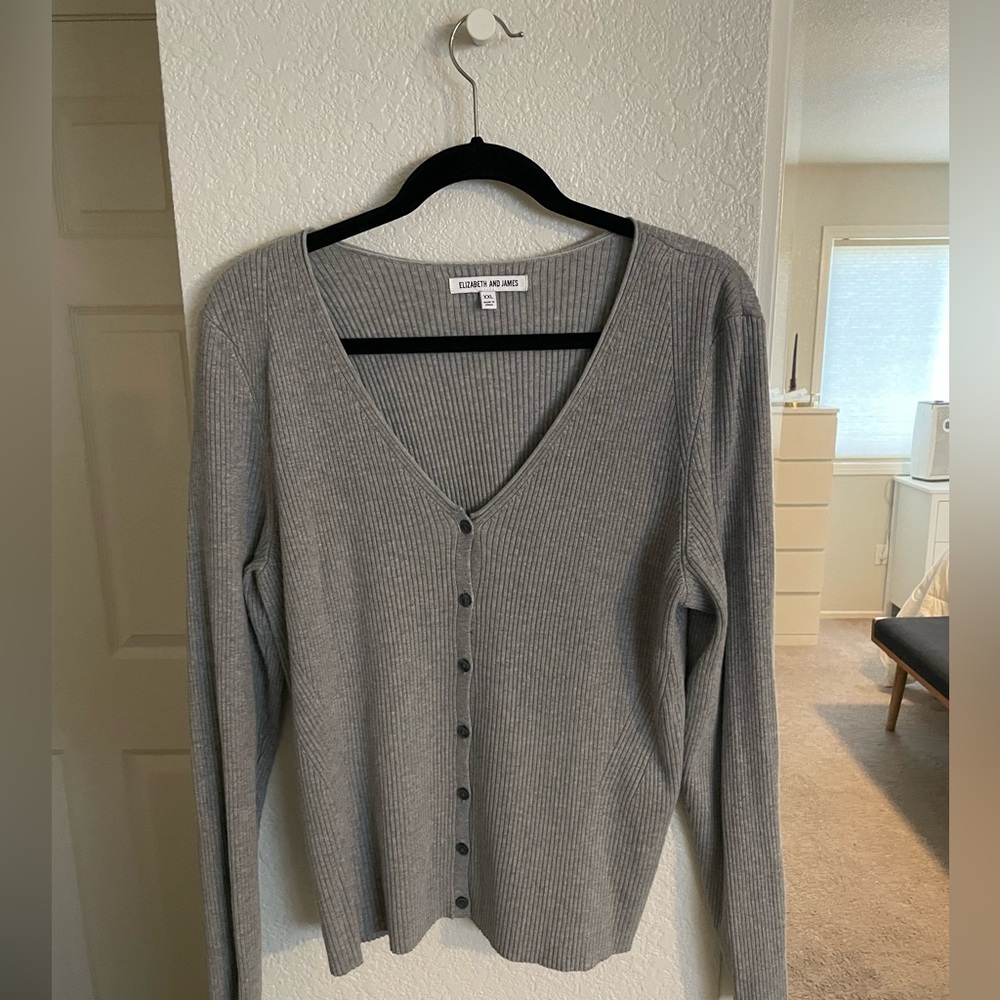 Elizabeth and James sweater